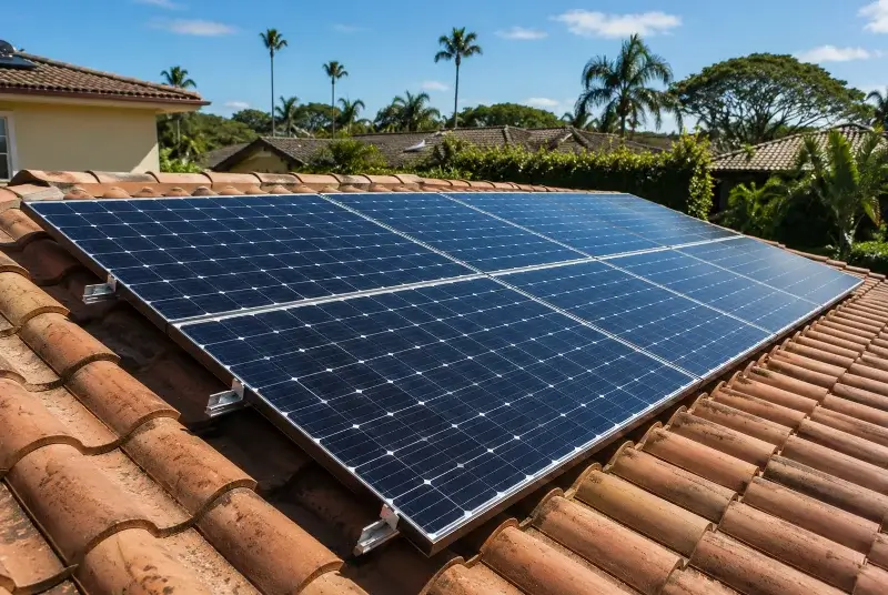 Installation de panneaux solaires à Camarsac